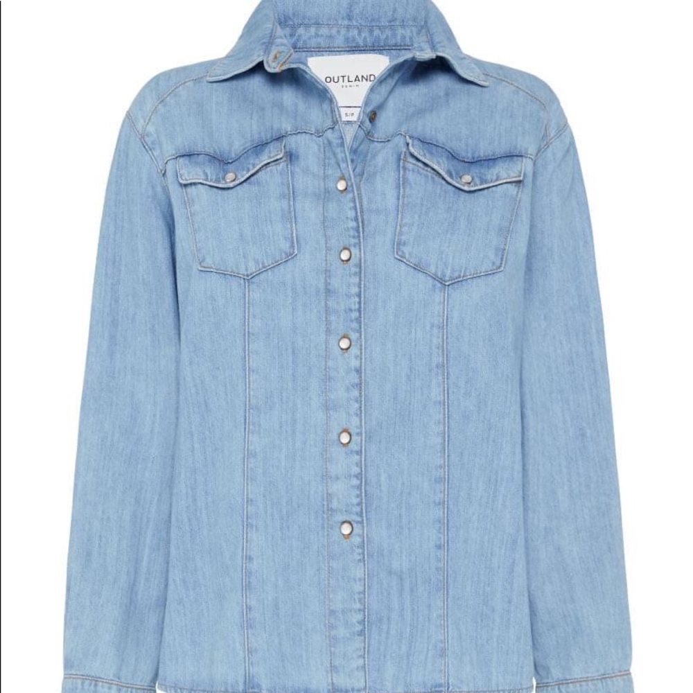 BNWOT Spell x Outland Denim Chambray shirt xxl